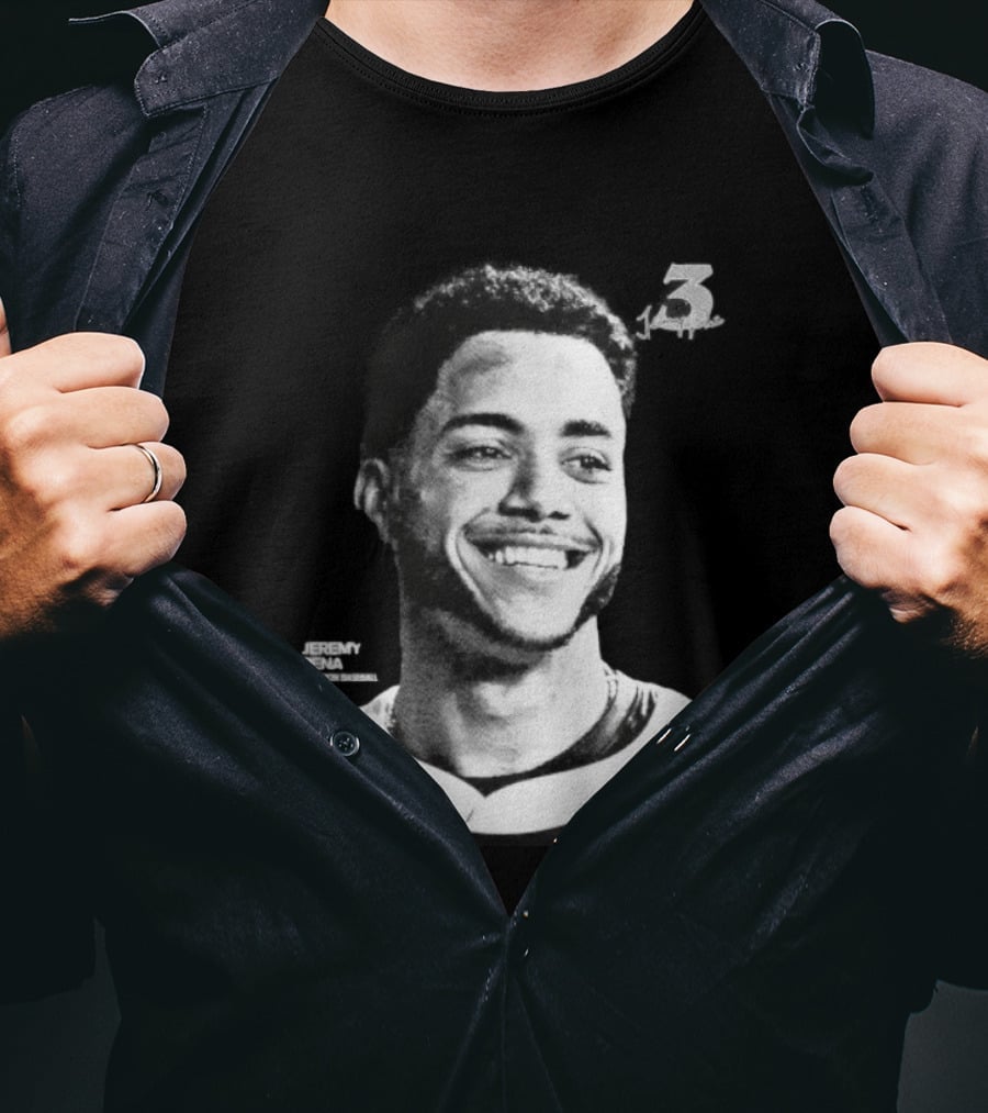 Jeremy Pena Houston Baseball No 3 Halftone T-Shirt
