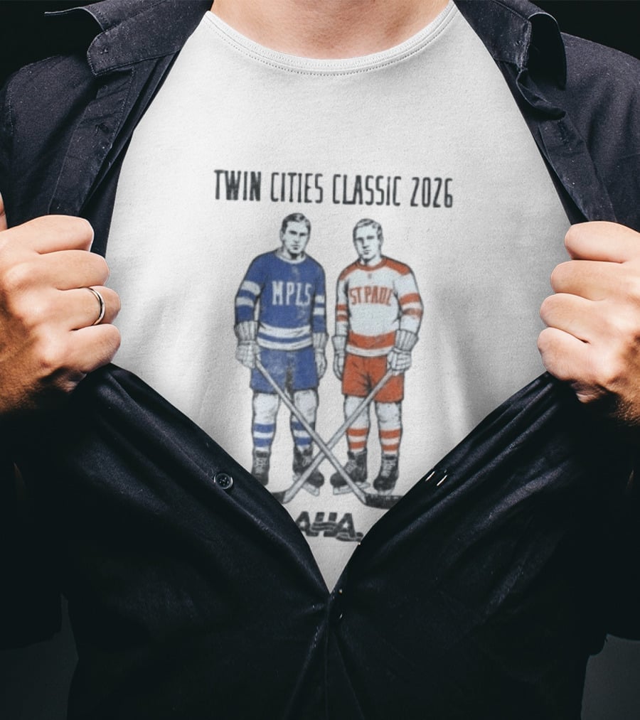 Twin Cities Classic 2026 MPLS St. Paul AHA Hockey Tournament T-Shirt