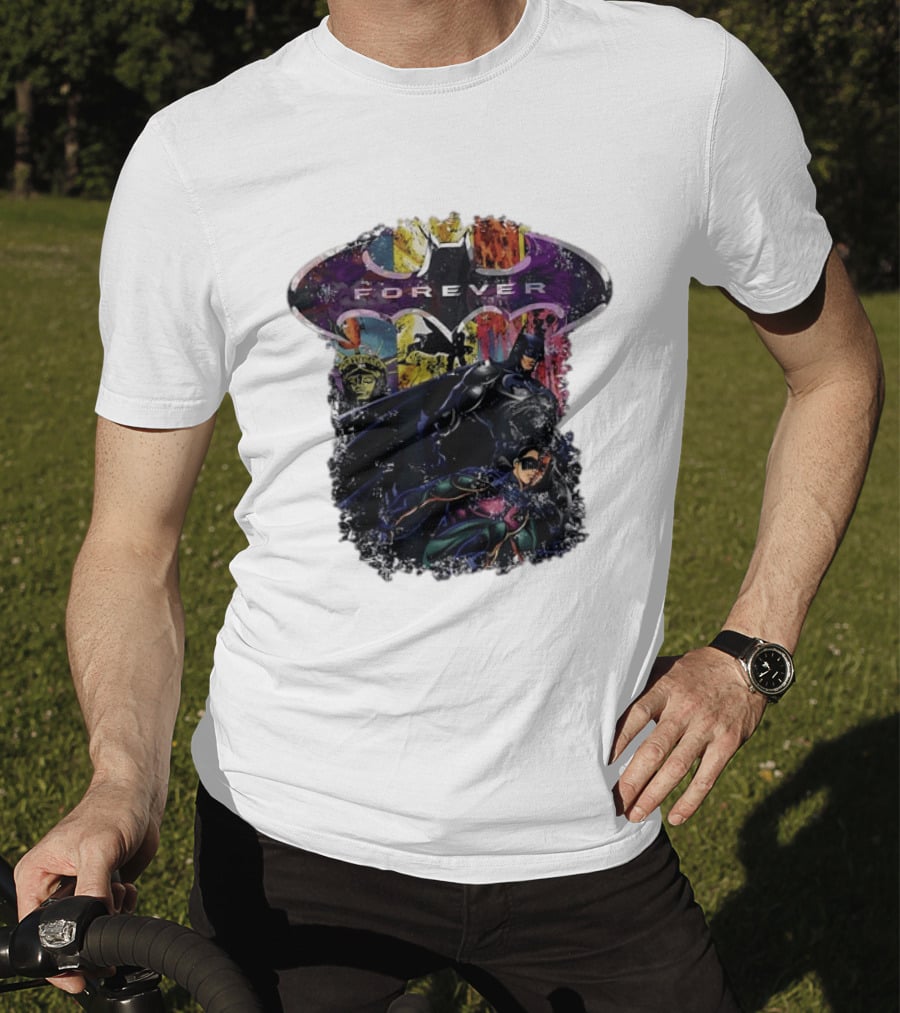 Batman Forever Gotham Robin DC Comics Superhero Action Adventure T-Shirt