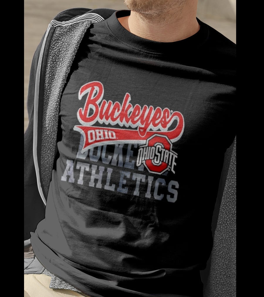 Ohio State Buckeyes Athletics Distressed Ohio Buckeyes T-Shirt