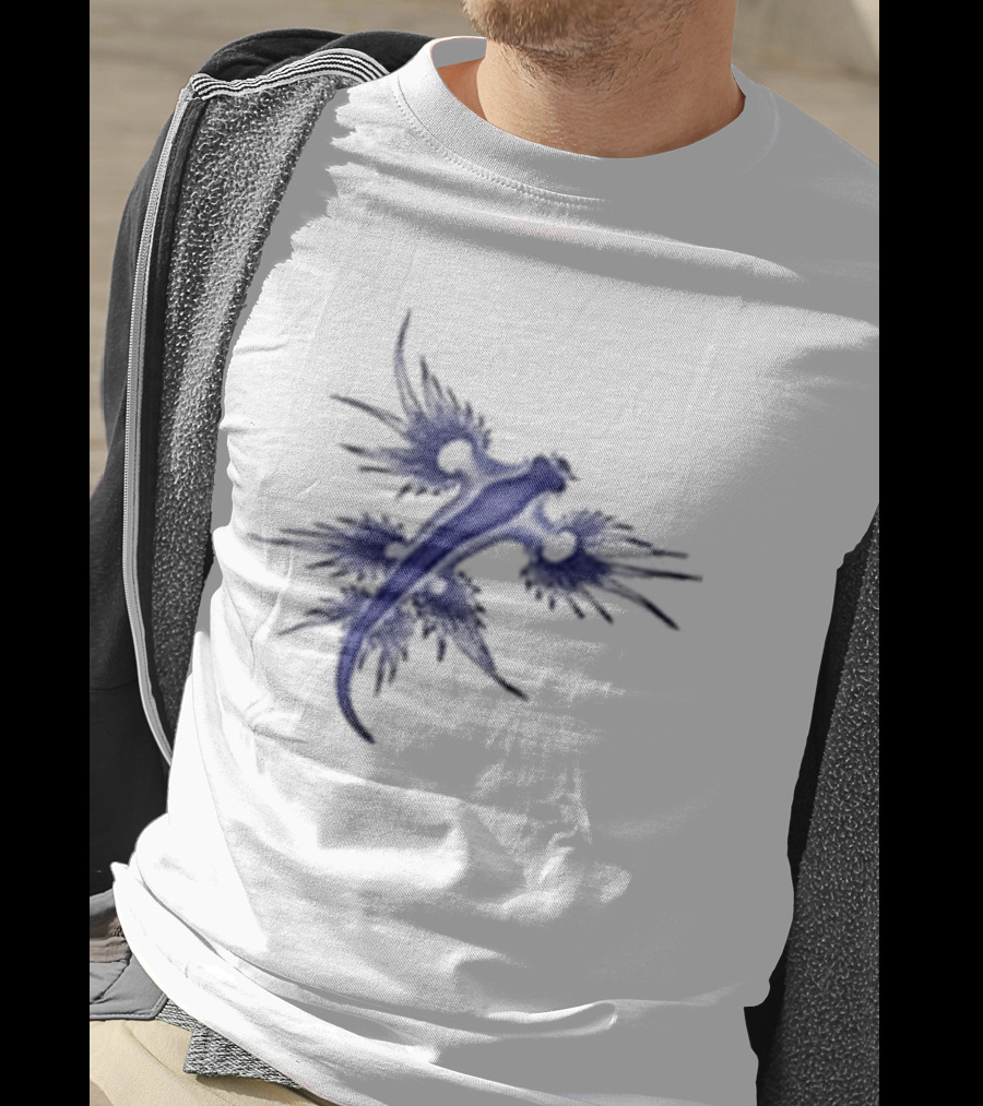 Blue Dragon Sea Slug Glaucus Atlanticus Nature Beauty T-Shirt