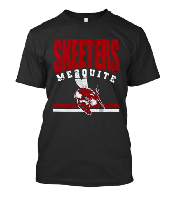 Mesquite Skeeters Distressed Baseball Texas T-Shirt