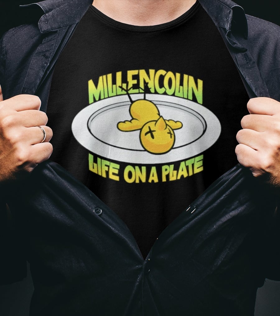 Millencolin Life On A Plate Punk Rock Album Art Yellow Duck T-Shirt