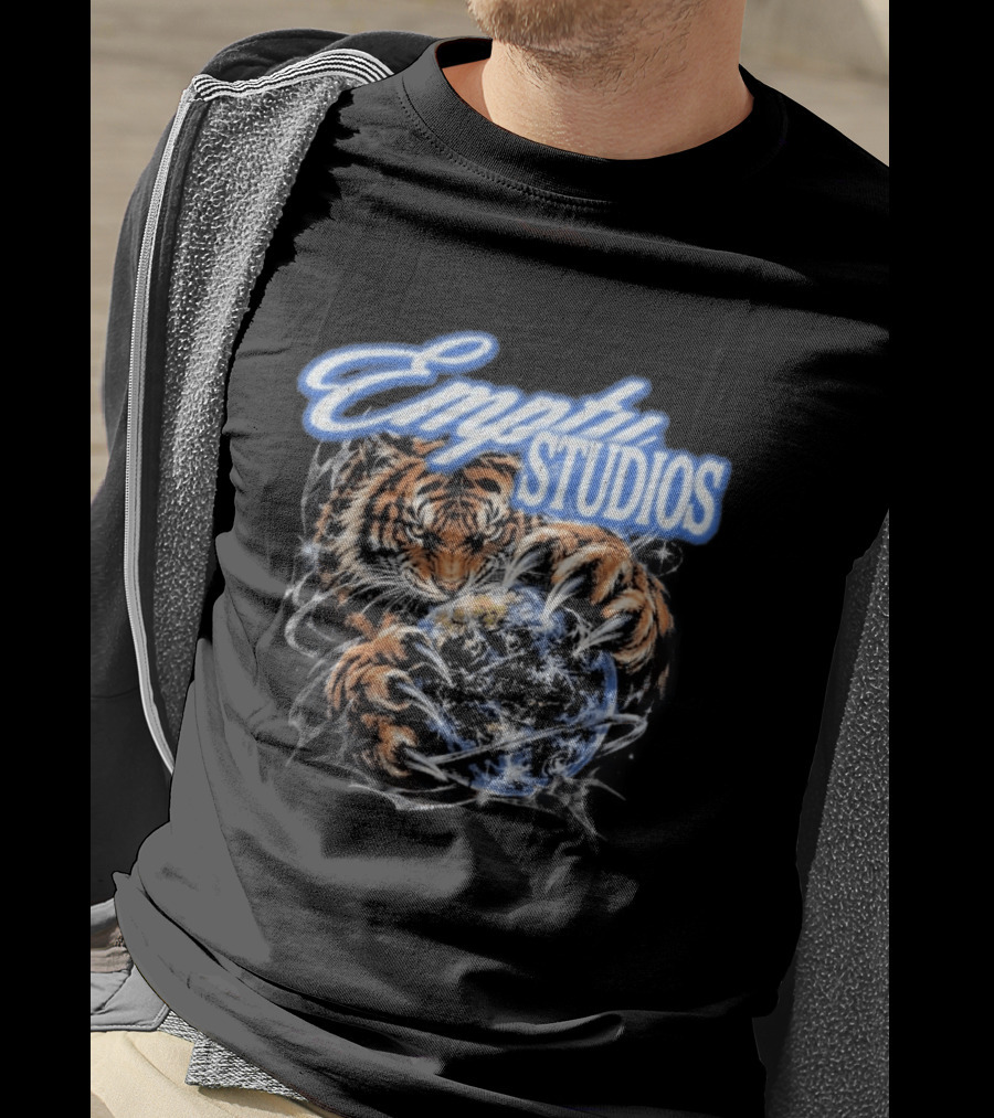 Empty Studios Tiger Oplanet Of Instinct 90 T-Shirt