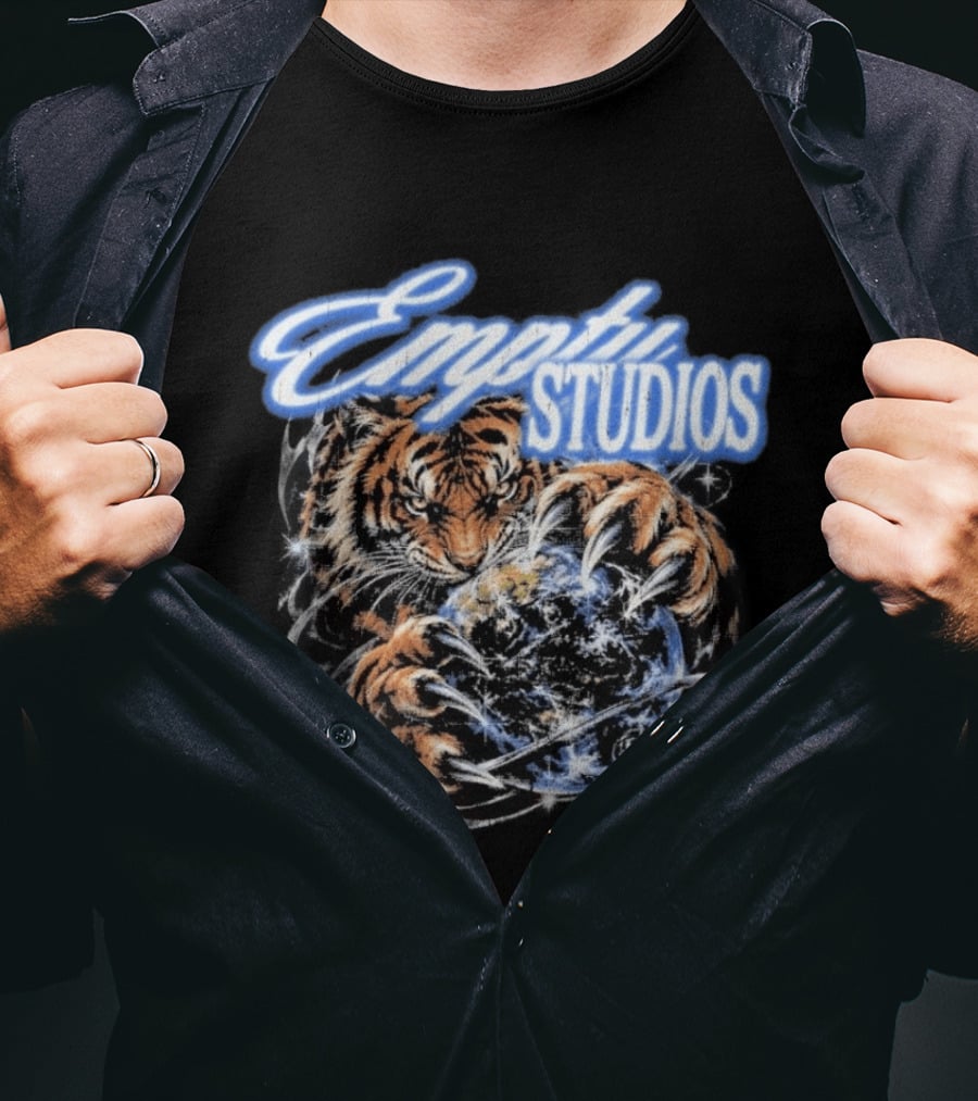 Empty Studios Tiger Oplanet Of Instinct 90 T-Shirt