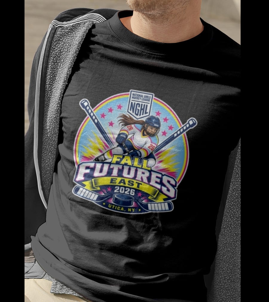 NGHL National Girls Hockey League Fall Classic Futures East 2026 Utica NY T-Shirt