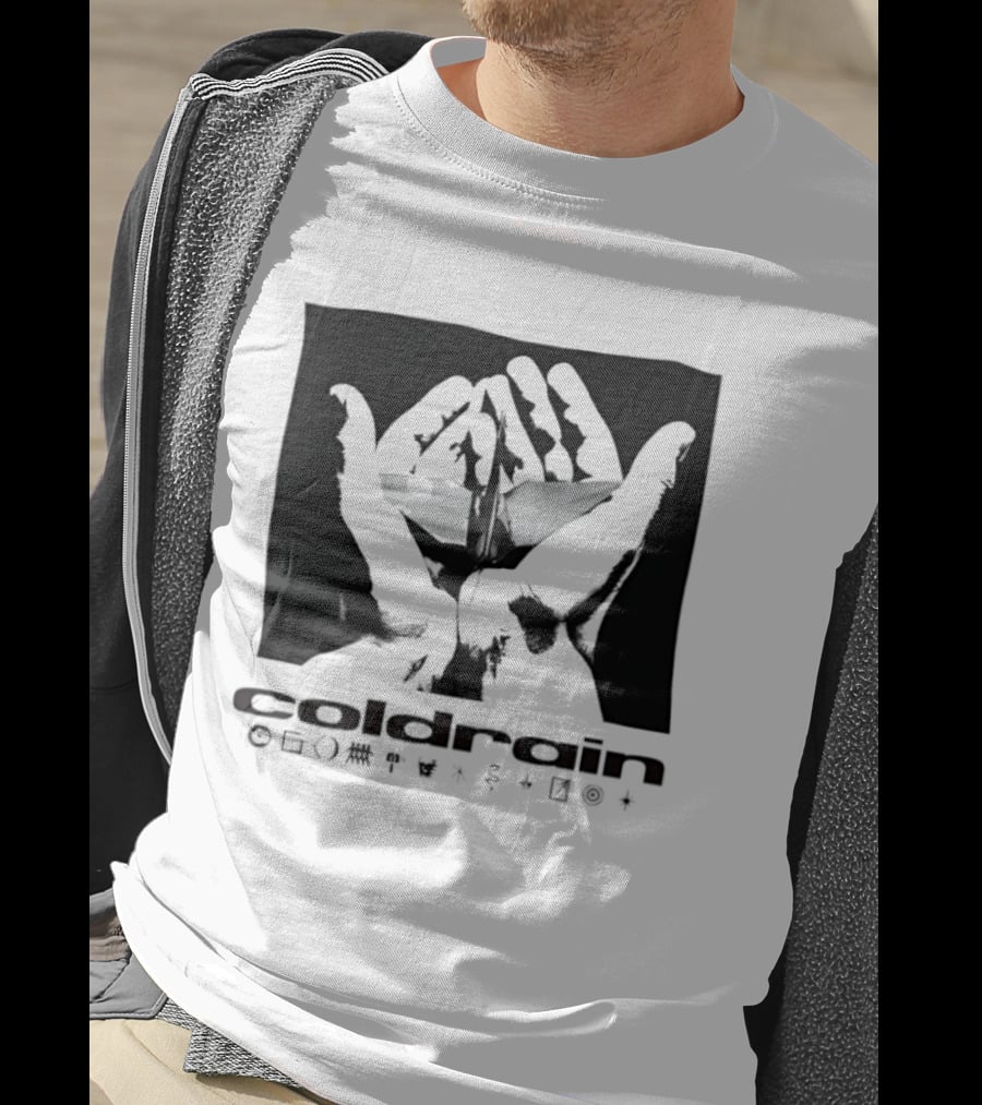 Coldrain Origami Hands Japanese Rock Band T-Shirt