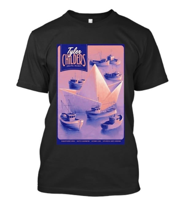 Tyler Childers Snipe Hunt Climate Pledge Arena Seattle Washington October 3 2026 With Special Guest Vermescal T-Shirt