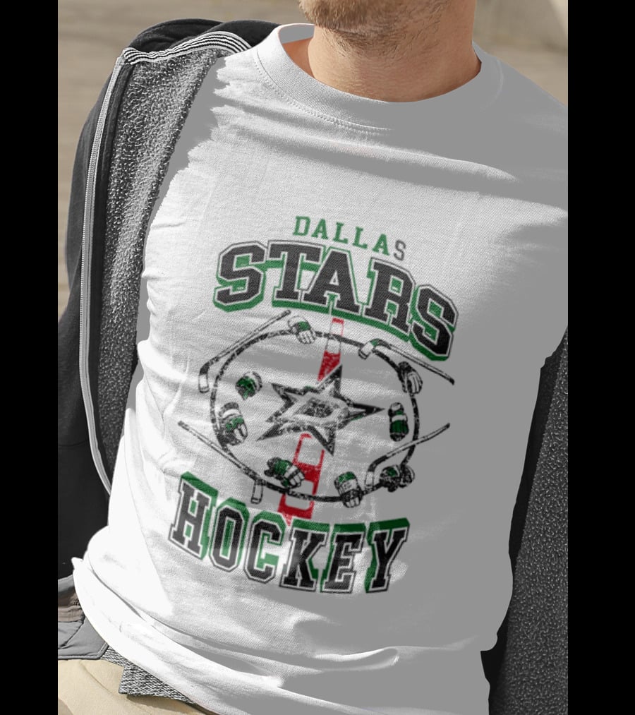 Dallas Stars Hockey Distressed NHL T-Shirt