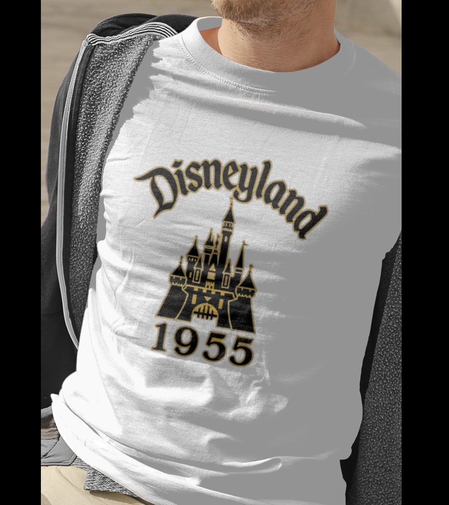 Disneyland 1955 Castle Walt Disney Classic Magic Kingdom T-Shirt