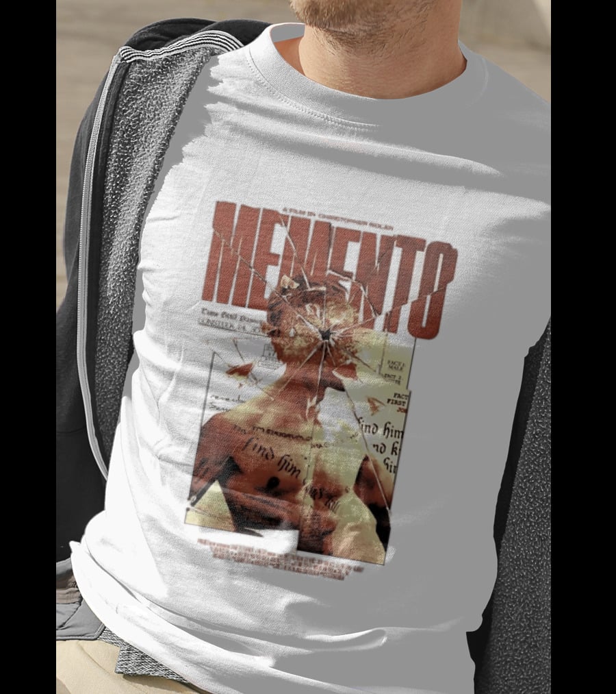 Memento Christopher Nolan Guy Pearce Crime Thriller T-Shirt
