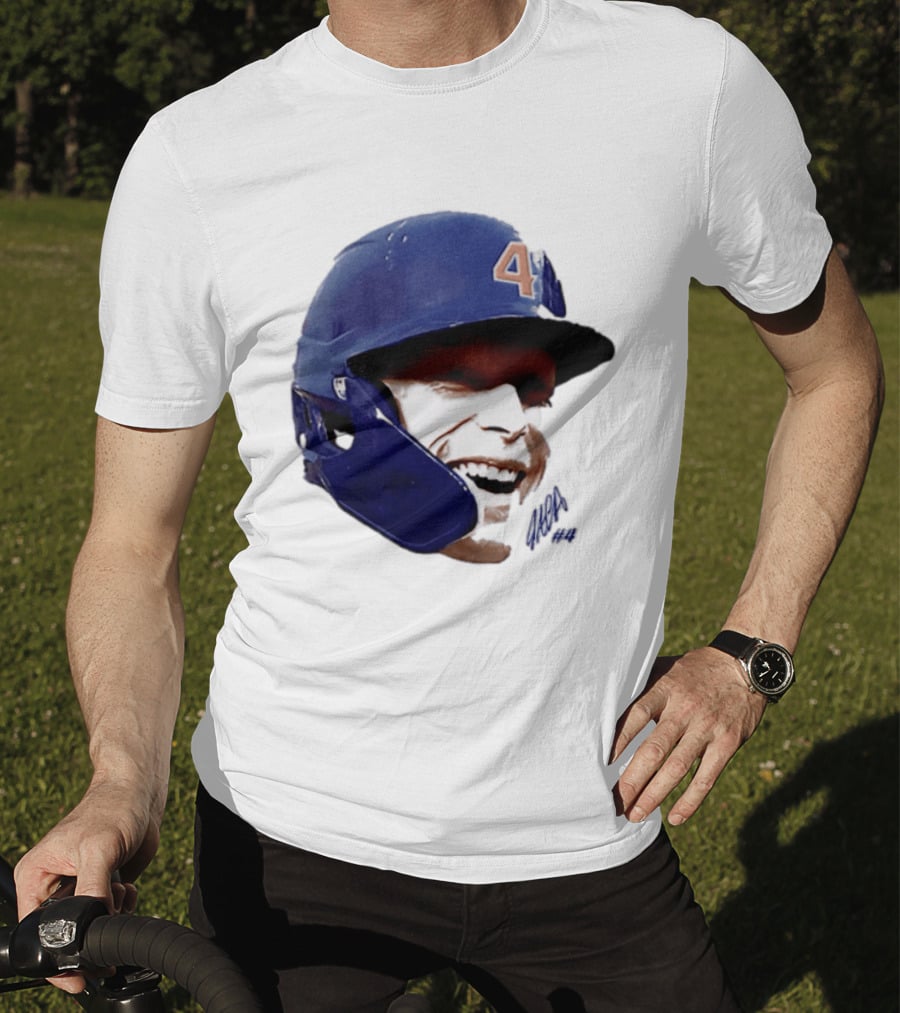 Pete Crow Armstrong Chicago Cubs Big Head Number 40 Baseball T-Shirt