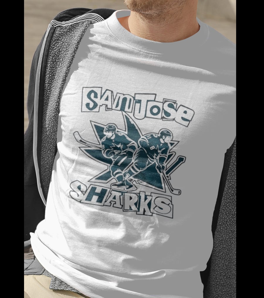 San Jose Sharks NHL Hockey Players Team T-Shirt