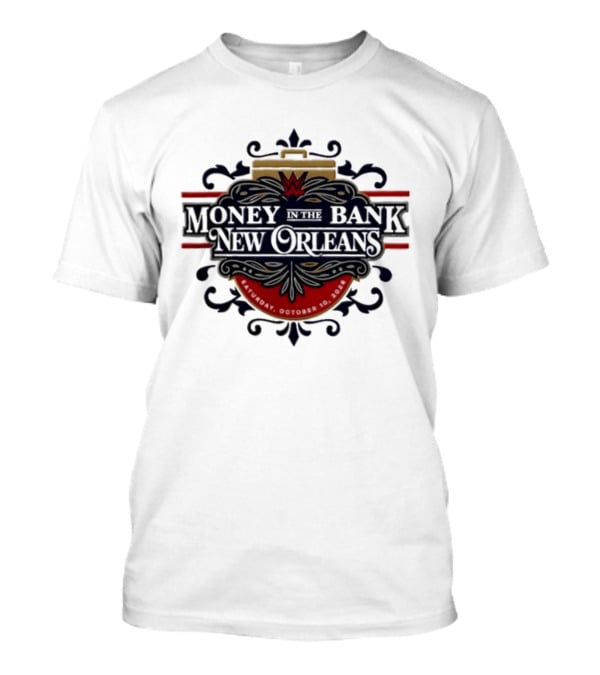 WWE Money In The Bank New Orleans 2026 ProSphere Event T-Shirt