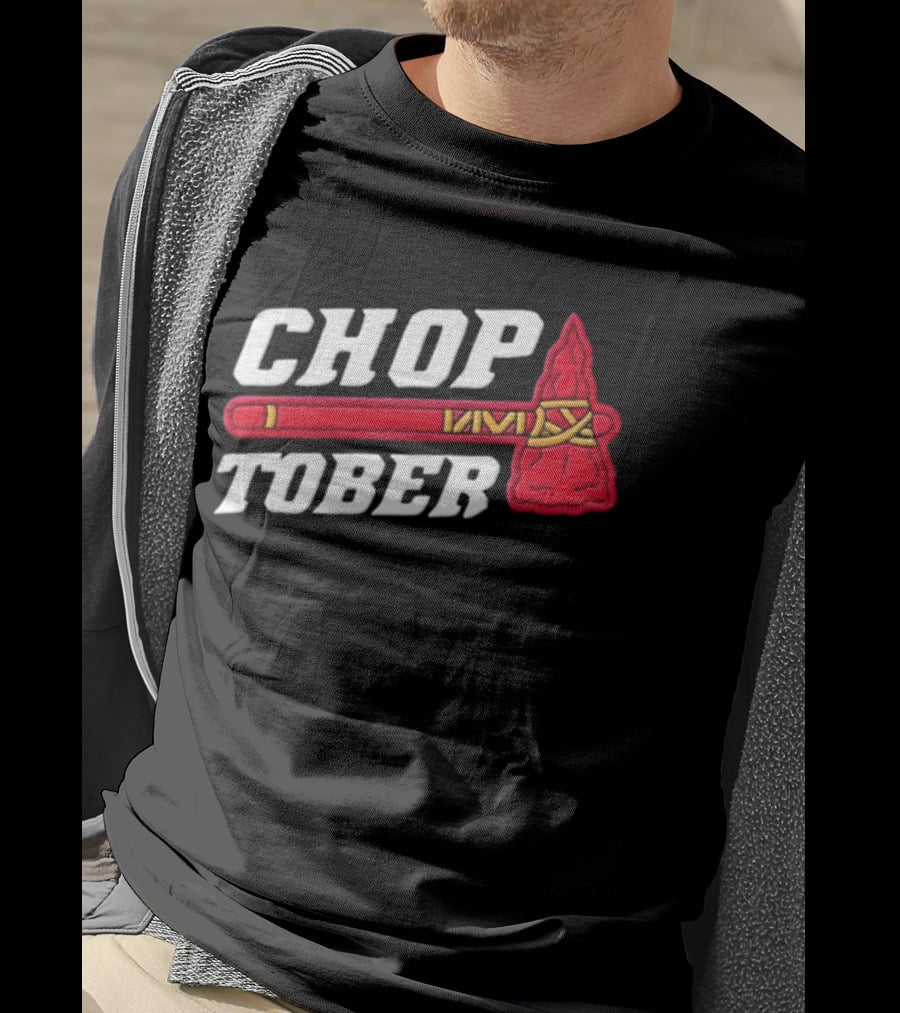 Atlanta Braves MLB Chop Tober Tomahawk T-Shirt