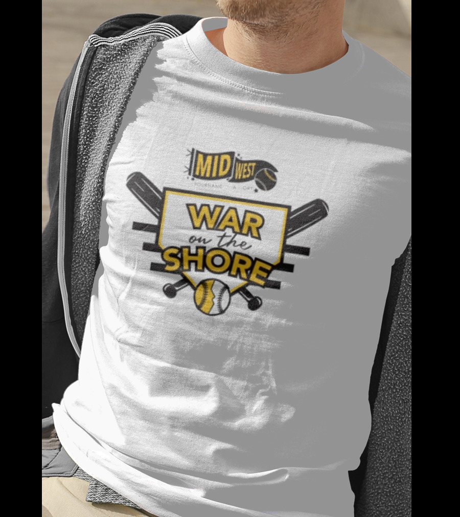 Midwest Softball City War On The Shore Softball 5th Annual T-Shirt