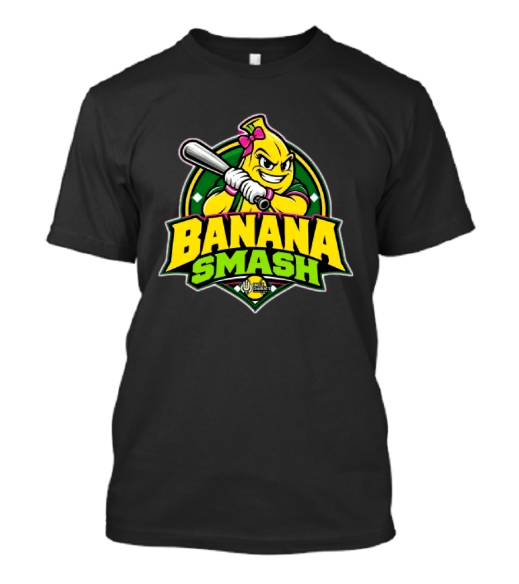Banana Smash Uncle Charlie's Softball T-Shirt