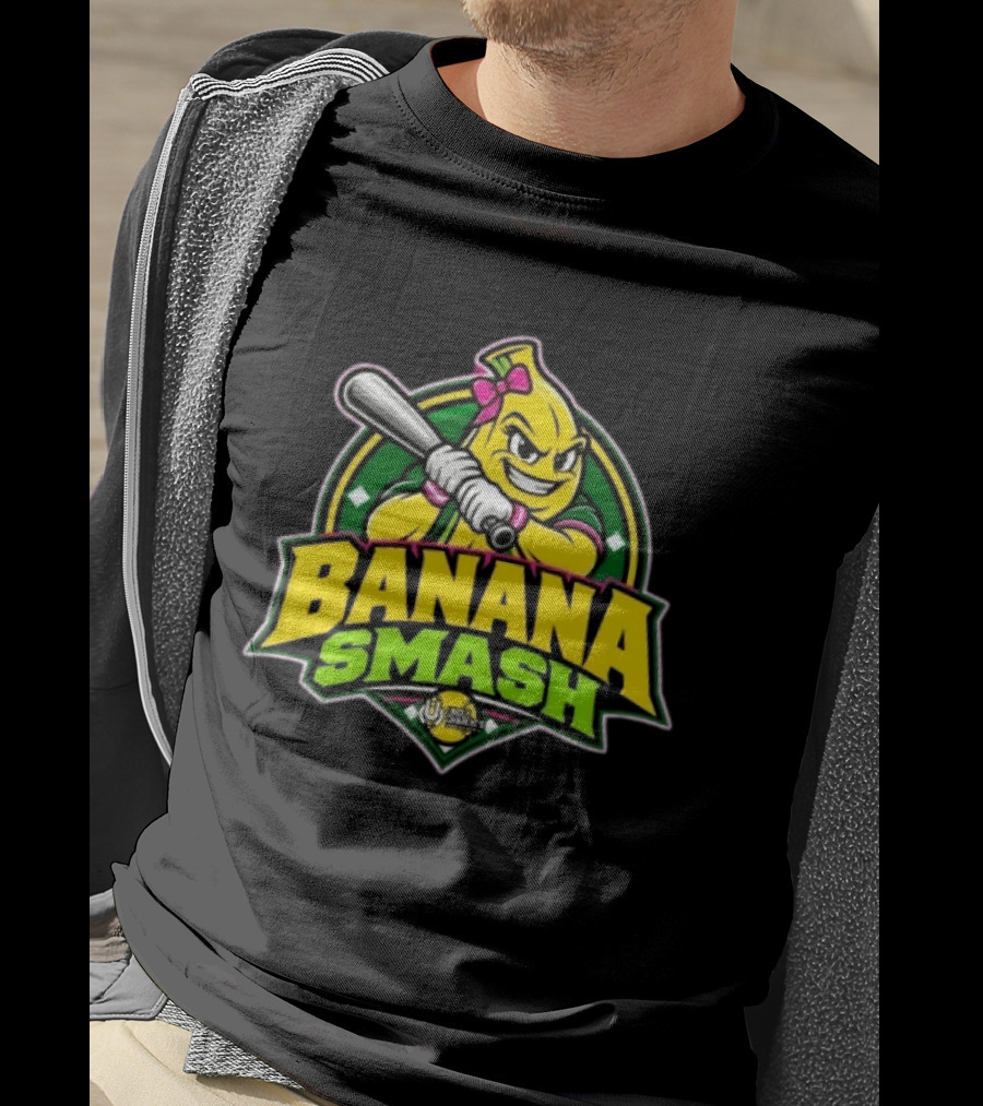 Banana Smash Uncle Charlie's Softball T-Shirt