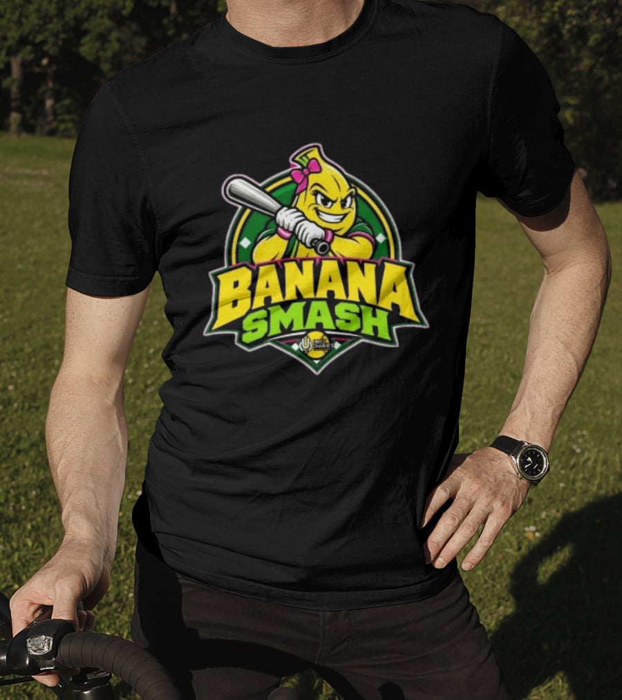 Banana Smash Uncle Charlie's Softball T-Shirt