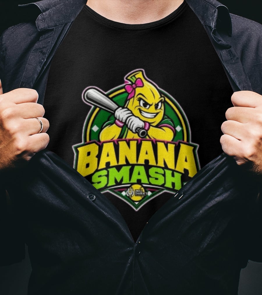 Banana Smash Uncle Charlie's Softball T-Shirt