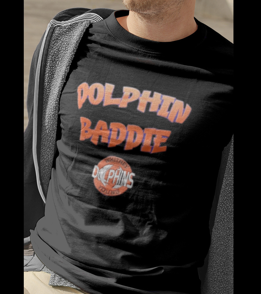 Miami Dolphins Dolphin Baddie Whitney Young T-Shirt