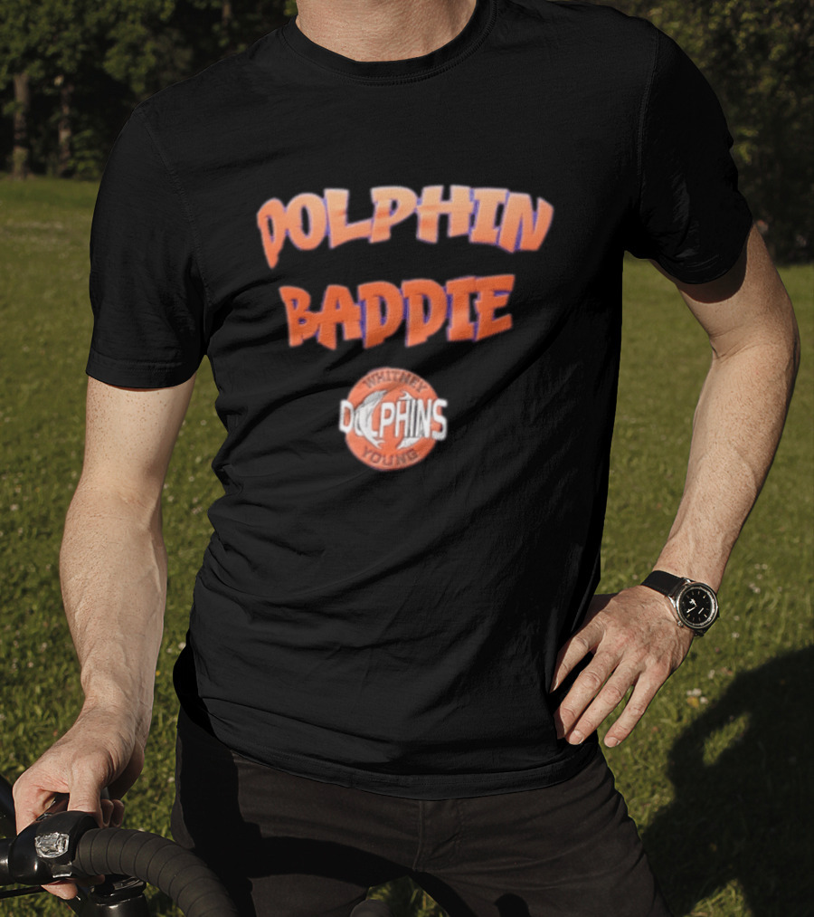 Miami Dolphins Dolphin Baddie Whitney Young T-Shirt