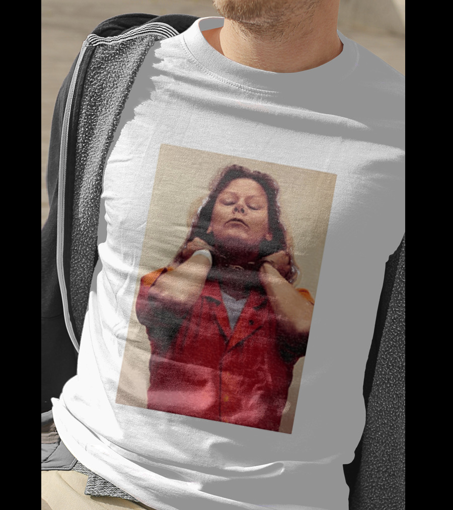 Aileen Wuornos True Crime Iconic Orange Jumpsuit Political T-Shirt