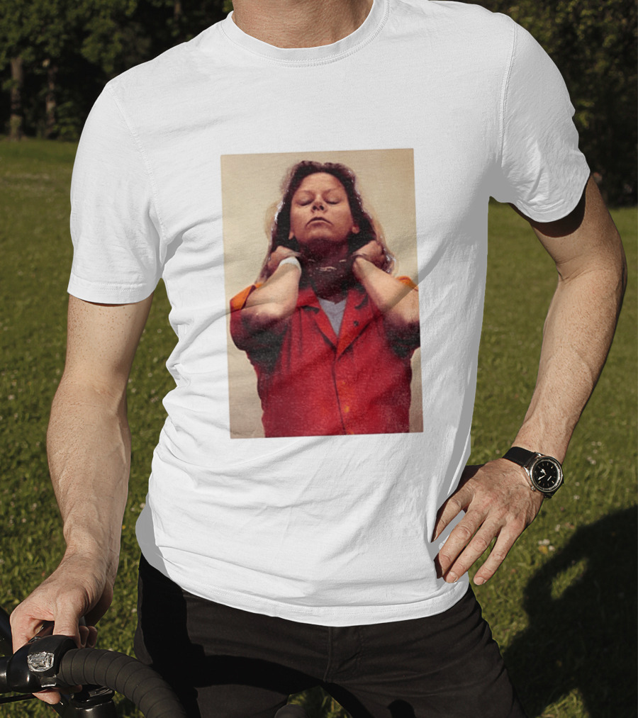 Aileen Wuornos True Crime Iconic Orange Jumpsuit Political T-Shirt