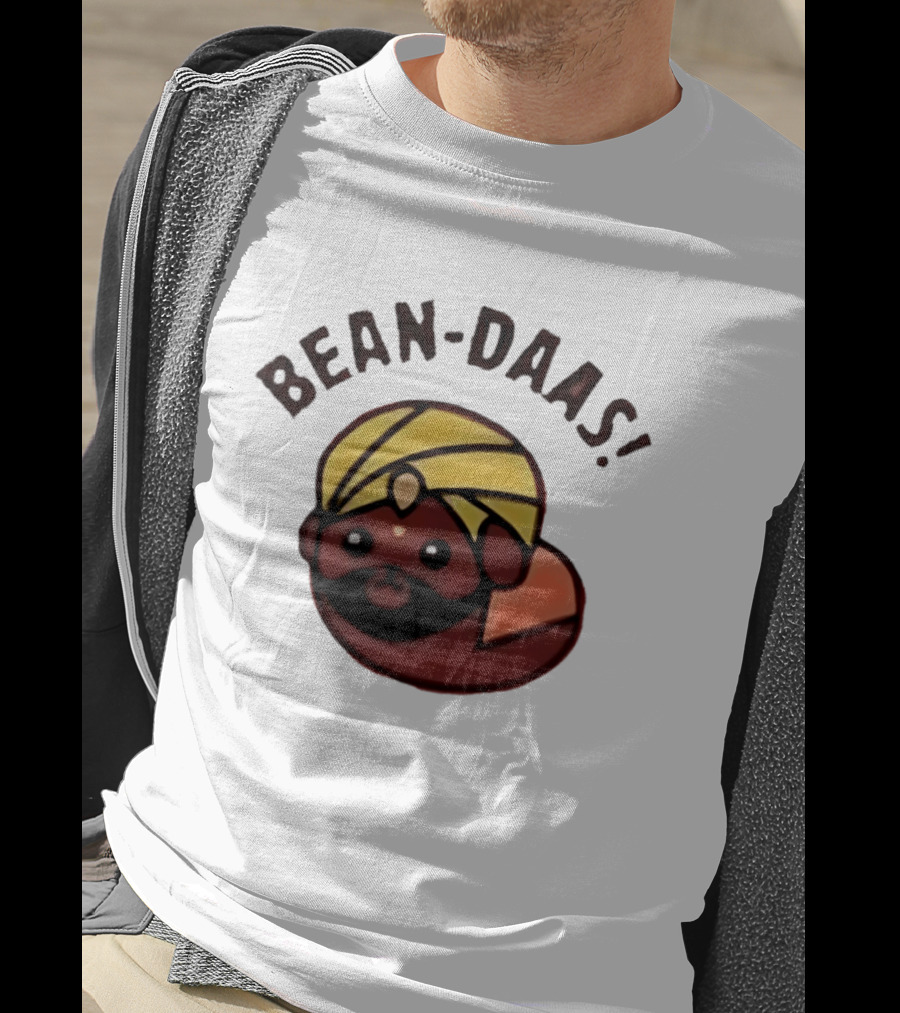 Bean Daas Turbaned Character With Mustache And Beard T-Shirt