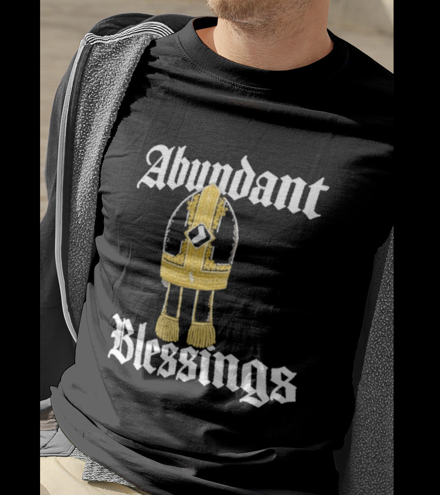 Abundant Blessings White Sox Pope Hat T-Shirt