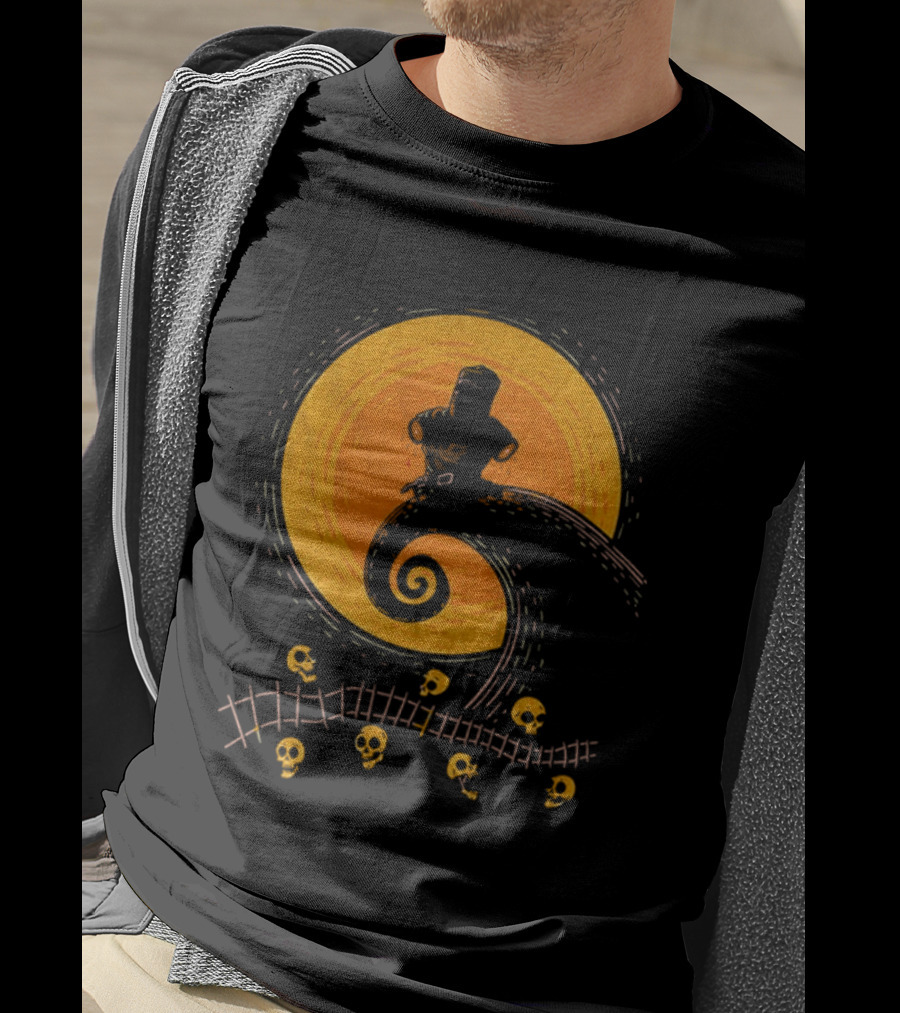 Monty Python And The Holy Grail Meets The Nightmare Before Christmas T-Shirt