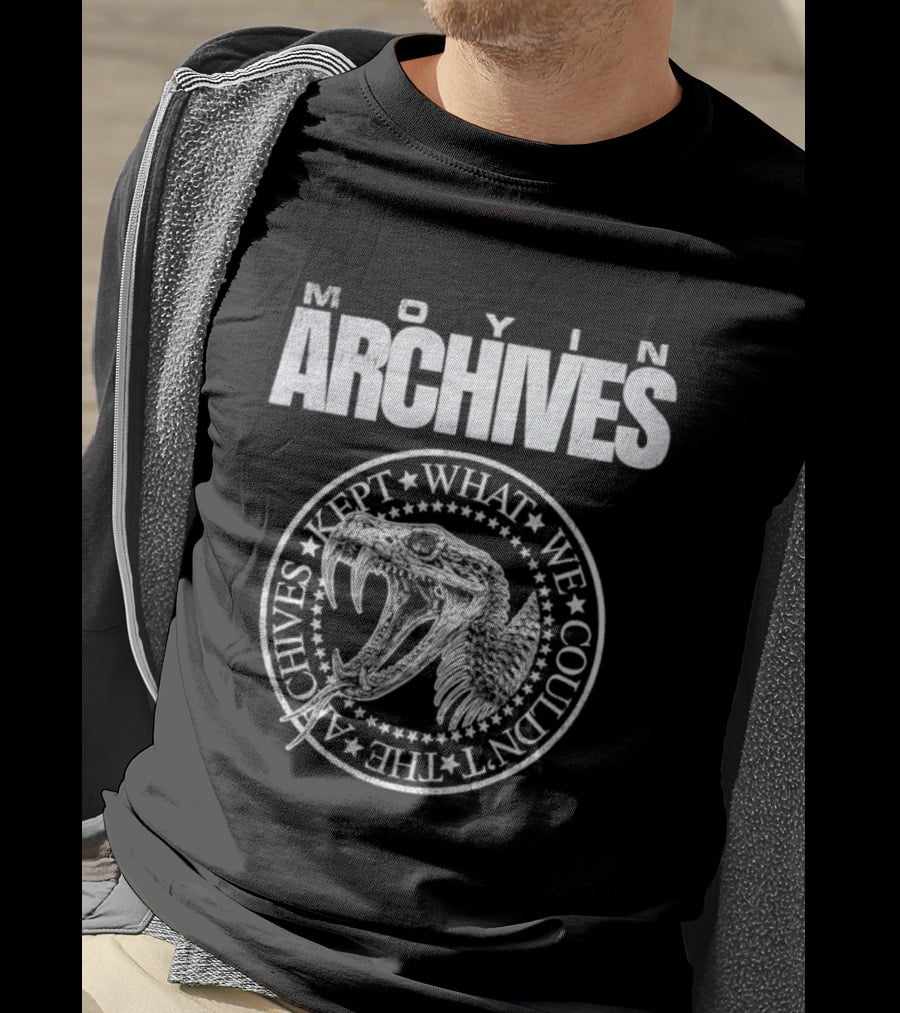 Moyin Archives Kept What We Couldn't Distressed Snake Circle T-Shirt