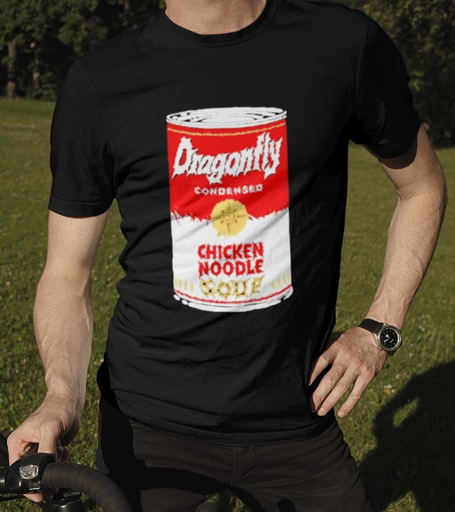 Dragonfly Condensed Chicken Noodle Soup T-Shirt