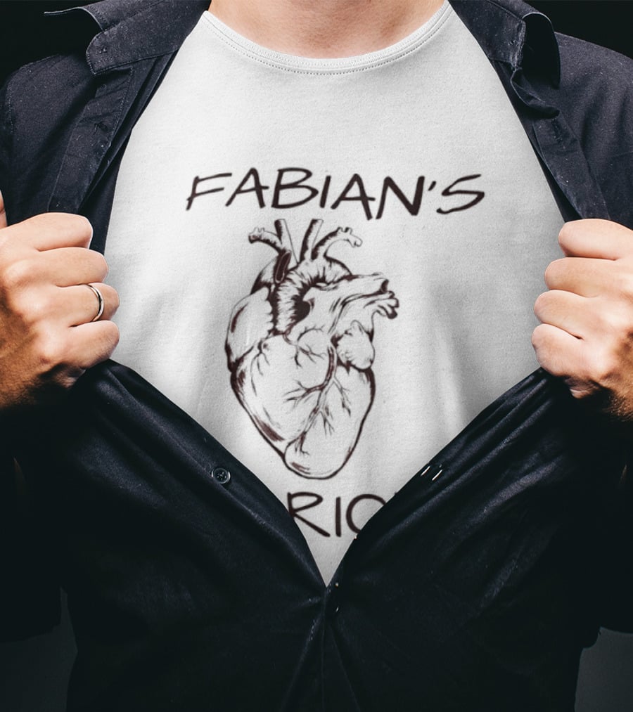Fabian's Warriors Anatomical Heart T-Shirt