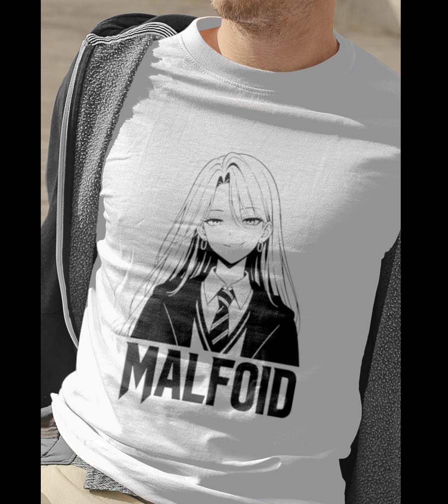 Malfoid Anime Wizard School Manga T-Shirt