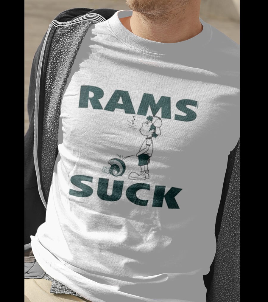 Eagles Beat Rams Peeing On Helmet Rams Suck T-Shirt