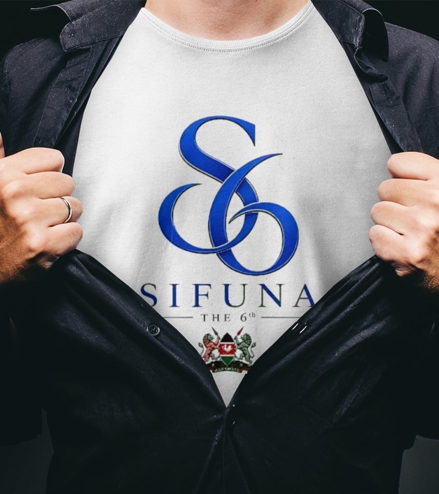 Sifuna 6th Blue Crest With Shield T-Shirt