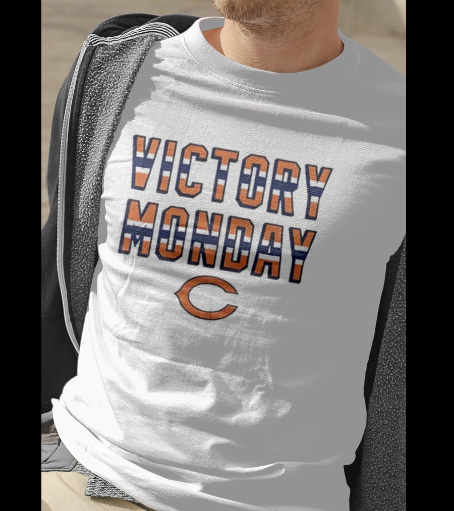 Victory Monday Chicago Bears Fans Celebration T-Shirt