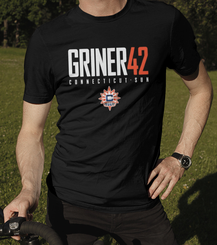 Griner 42 Connecticut Sun WNBA Basketball T-Shirt