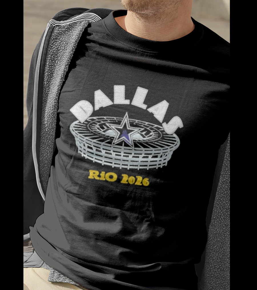 Dallas Cowboys Rio 2026 Stadium Game T-Shirt