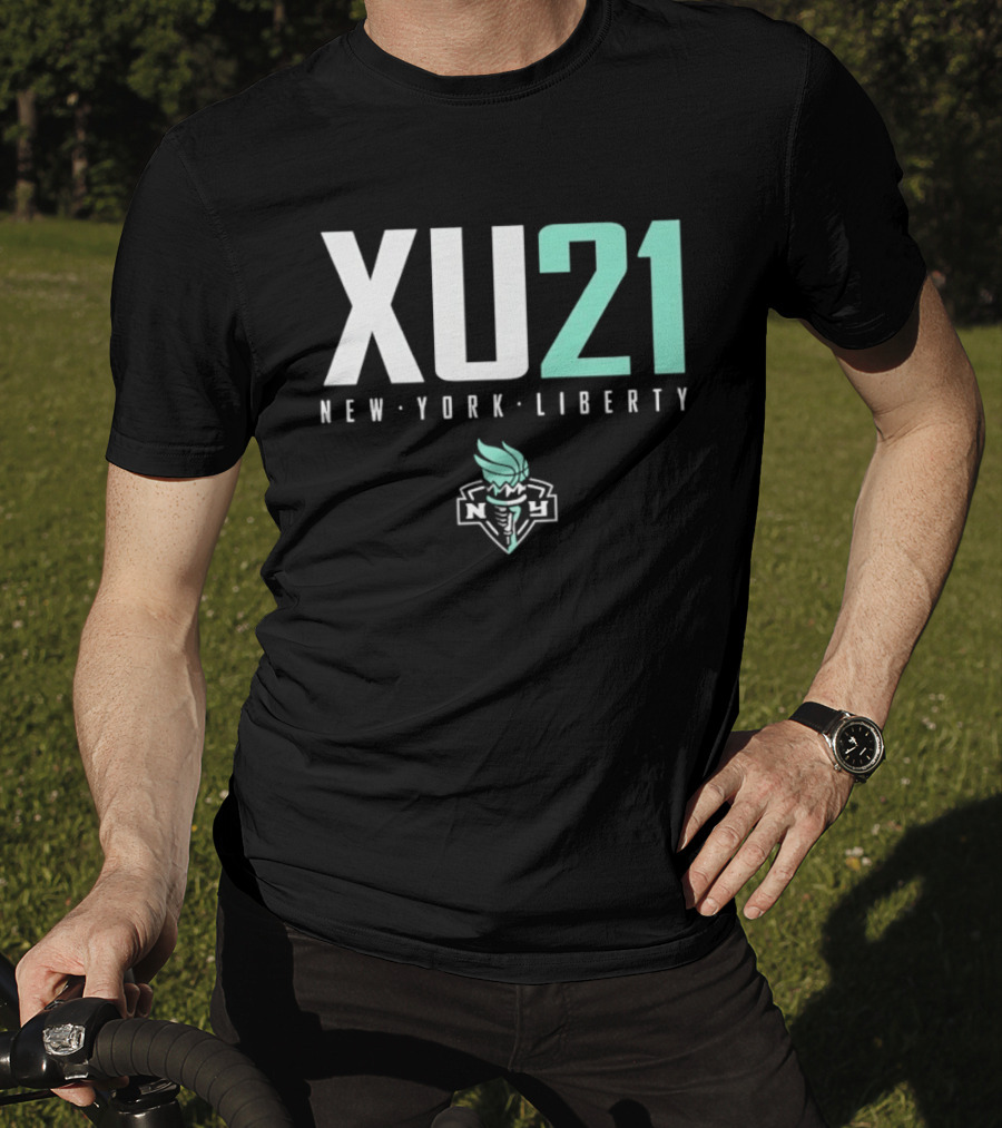 New York Liberty Xu 21 WNBA Basketball T-Shirt