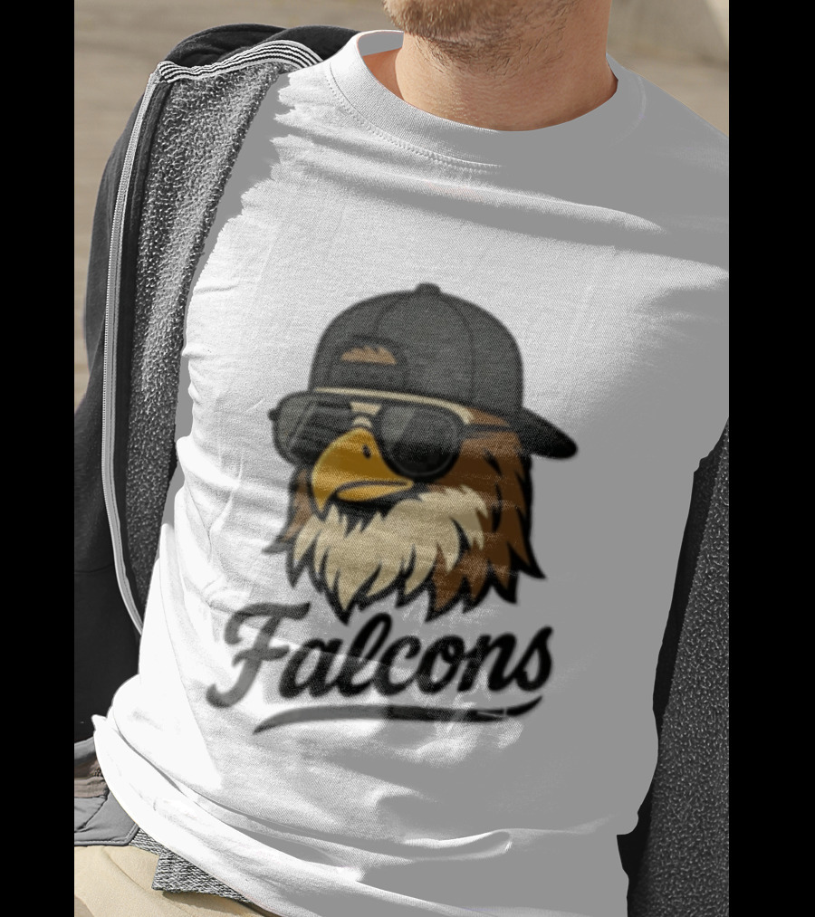 Falcons Eagle Sunglasses Baseball Cap T-Shirt