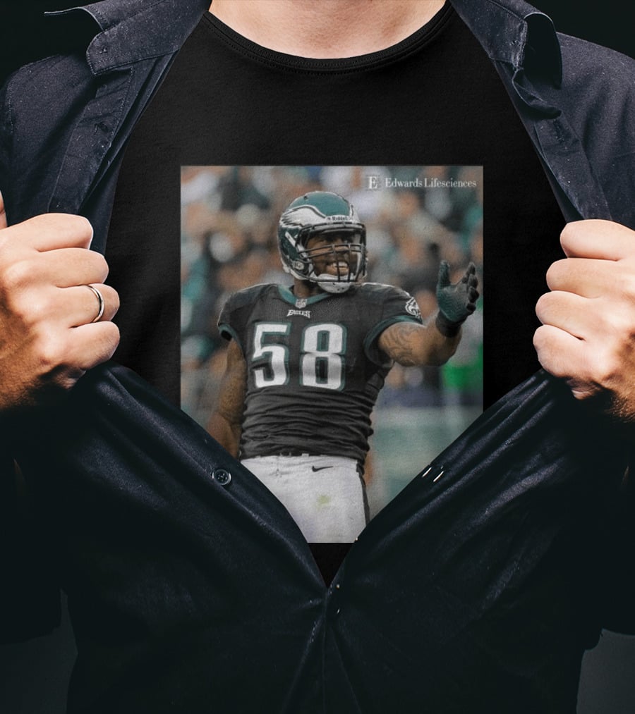 Philadelphia Eagles Legend Trent Cole Happy Birthday Celebration T-Shirt