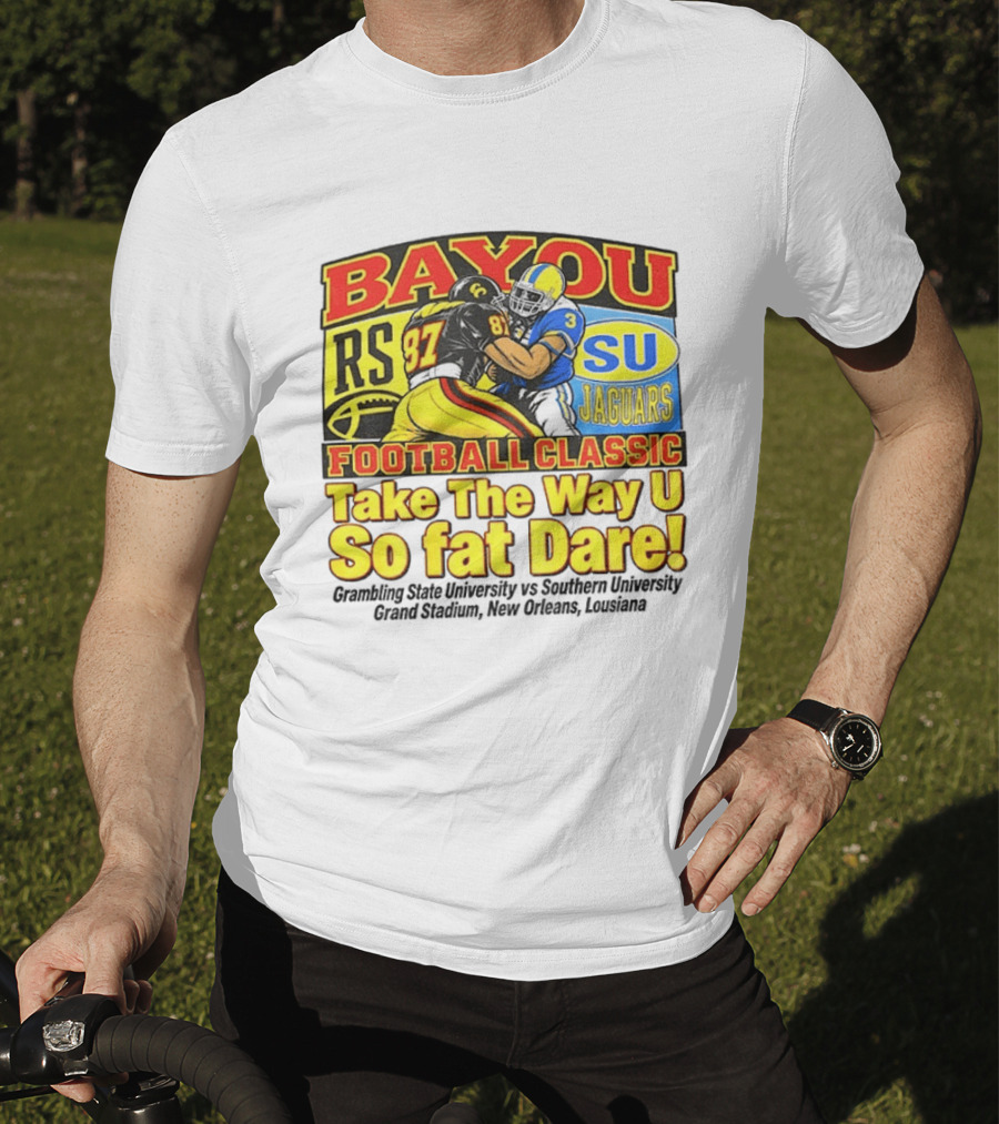 Bayou Classic Football Grambling State Vs Southern University Grand Stadium New Orleans T-Shirt