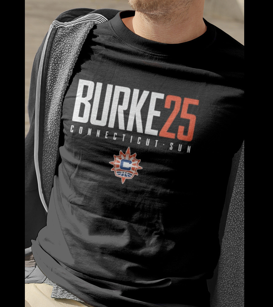 Connecticut Sun Burke 25 WNBA Basketball T-Shirt