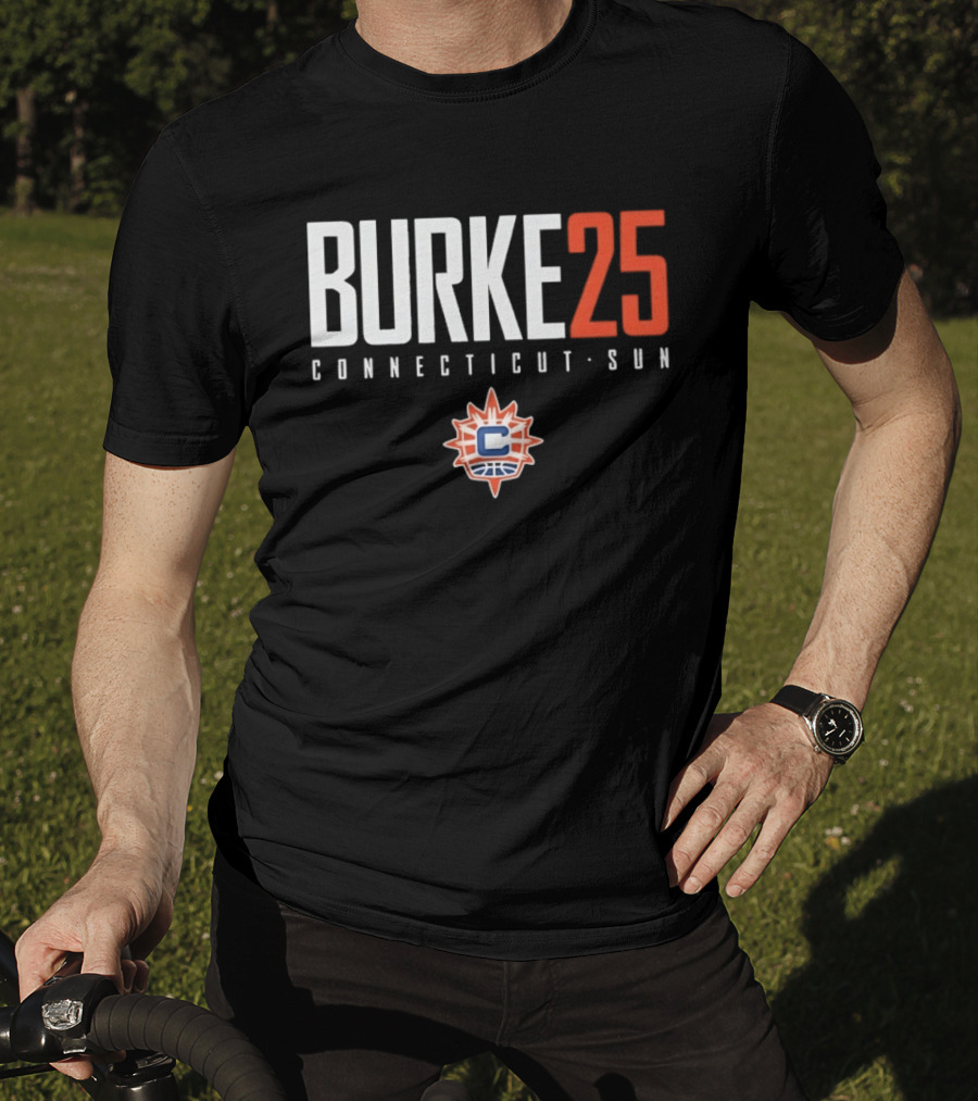 Connecticut Sun Burke 25 WNBA Basketball T-Shirt