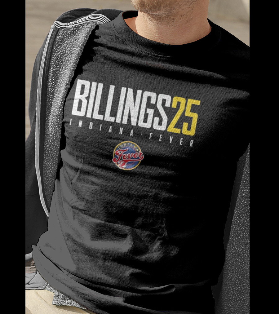 Billings 25 Indiana Fever WNBA Fever T-Shirt