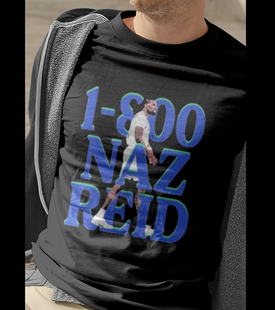 1 800 Naz Reid Minnesota Timberwolves Basketball T-Shirt