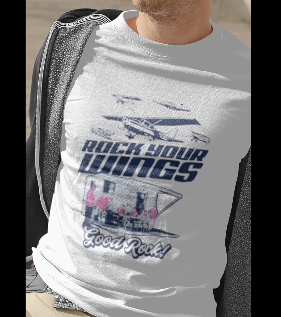 EAA AirVenture 2026 Rock Your Wings Good Rock Airplane Gathering T-Shirt