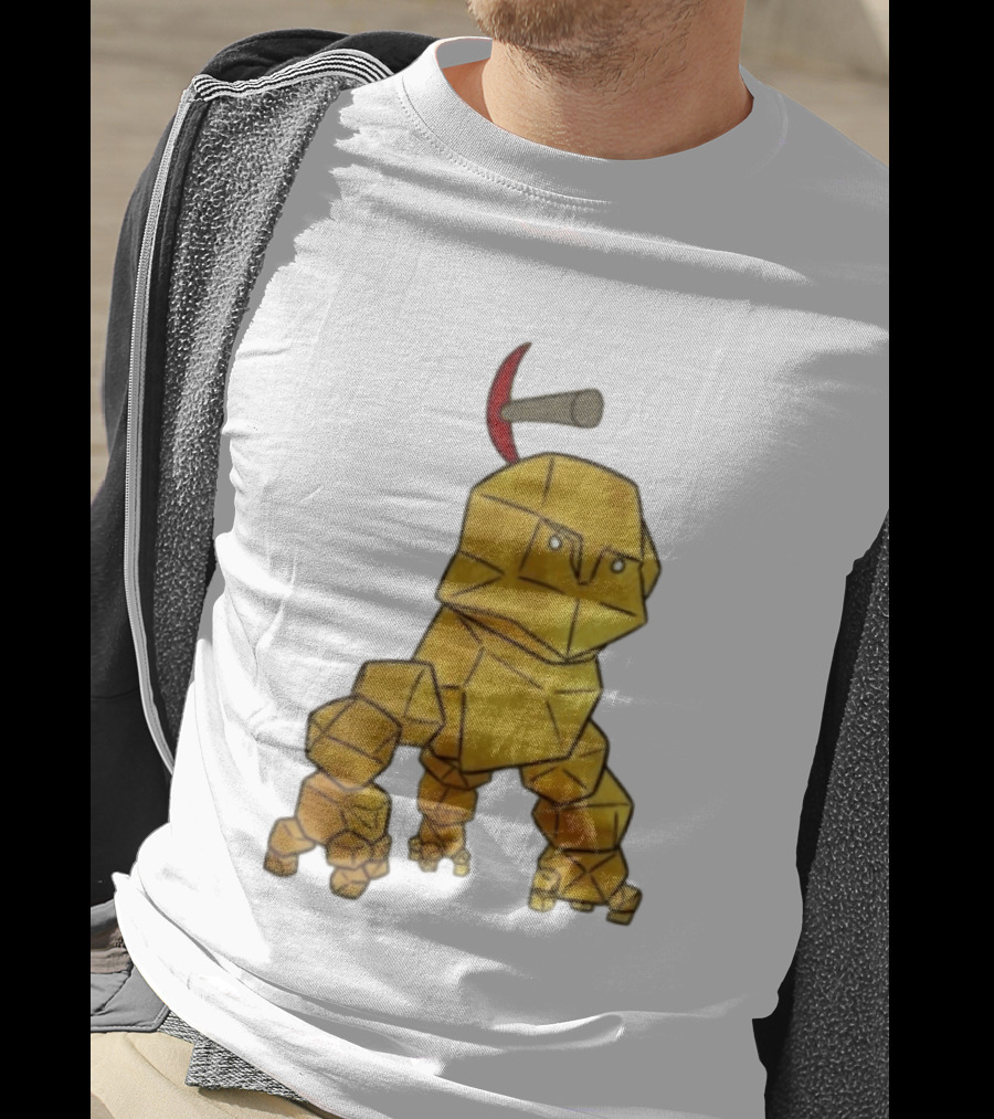 San Francisco 49ers Gold Rock Golem Miner Pickaxe T-Shirt
